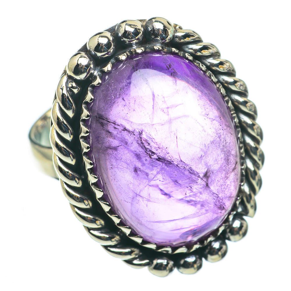 Amethyst Rings handcrafted by Anasilvercos - RING60482