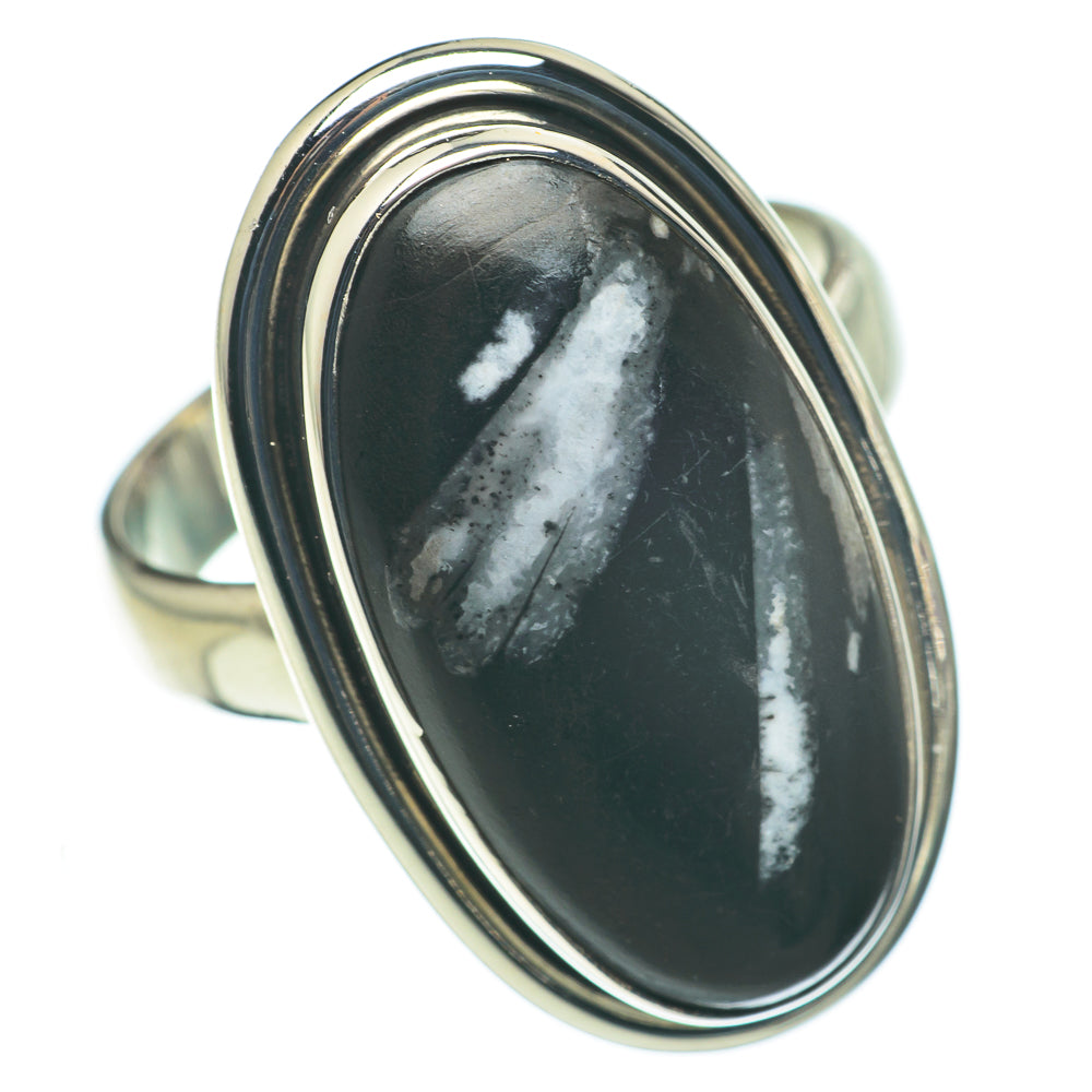 Chrysanthemum Stone Rings handcrafted by Anasilvercos - RING60487
