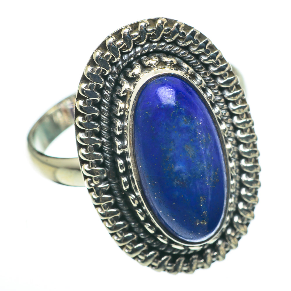 Lapis Lazuli Rings handcrafted by Anasilvercos - RING60493