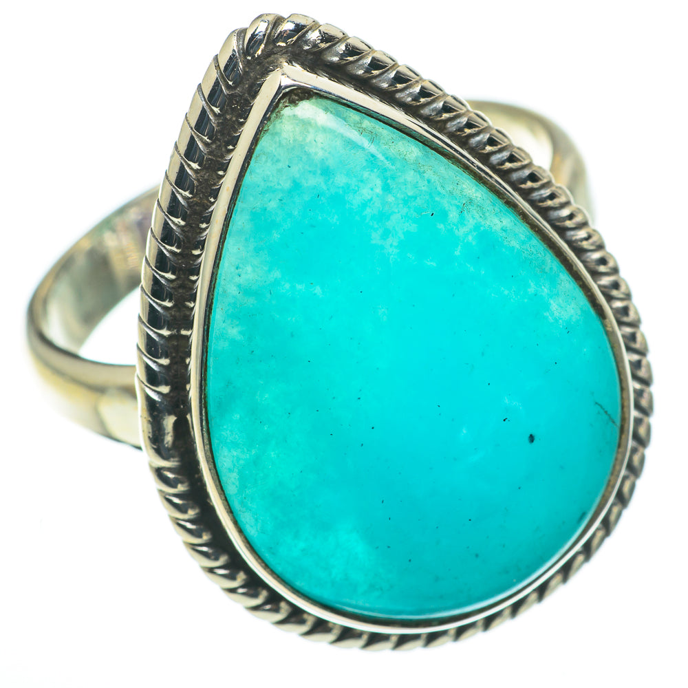Larimar Rings handcrafted by Anasilvercos - RING60497