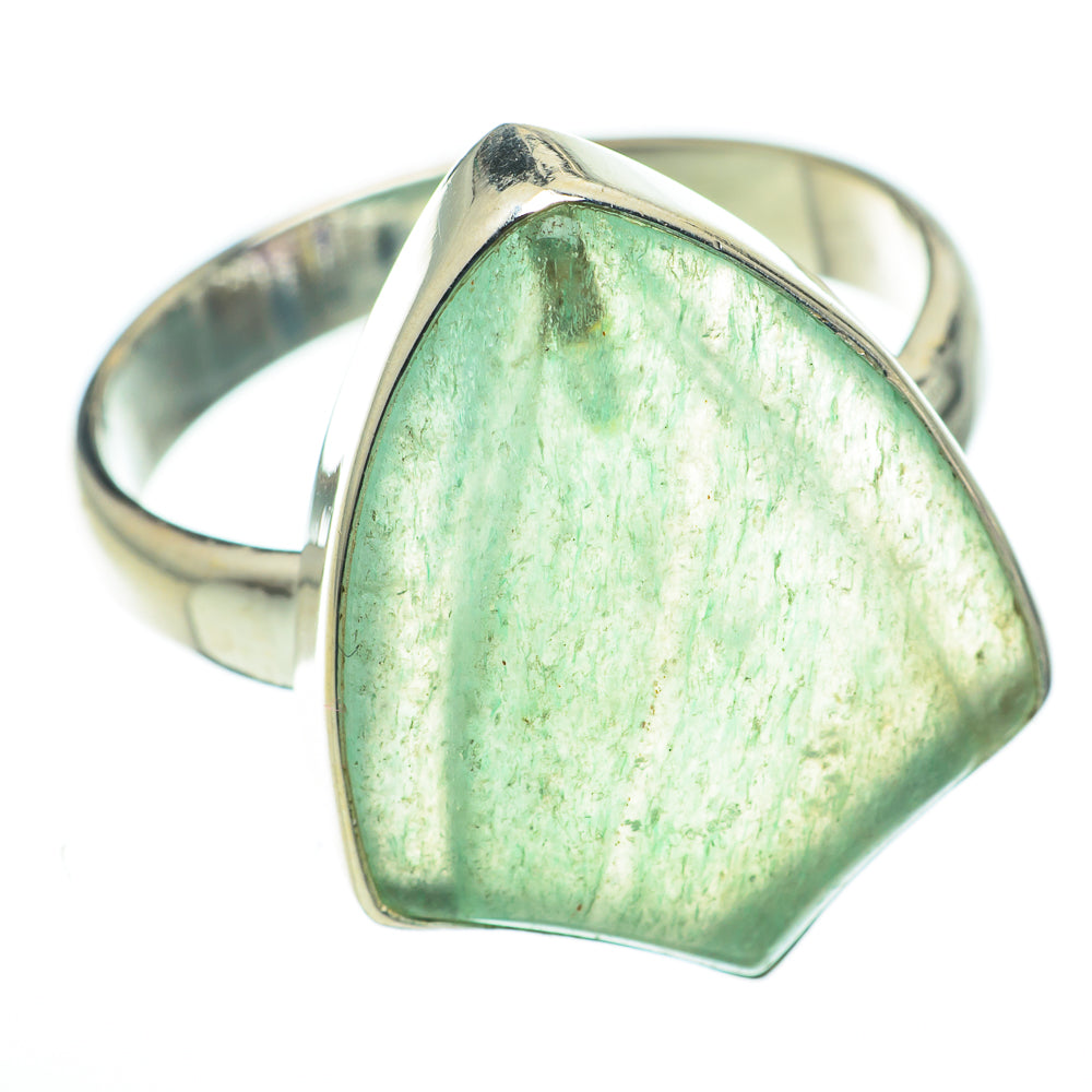 Green Fluorite Rings handcrafted by Anasilvercos - RING60519