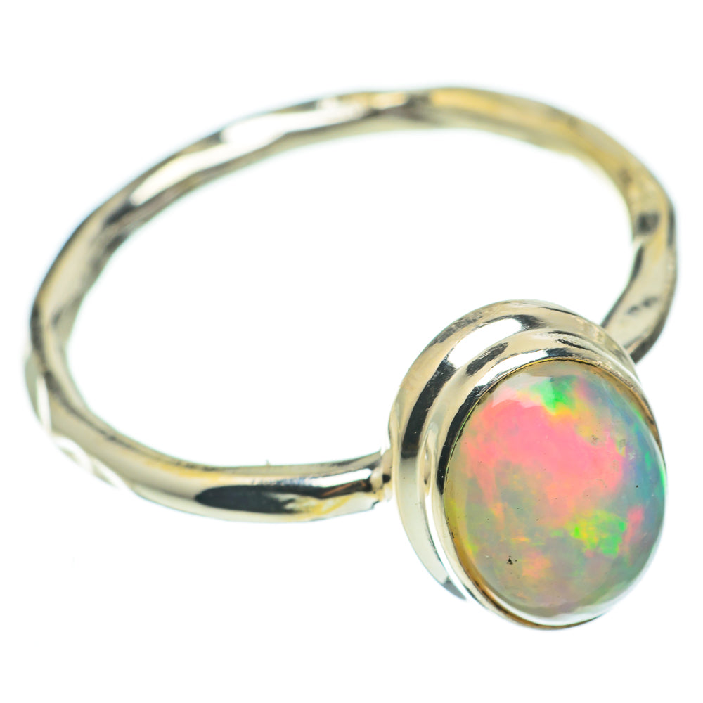 Ethiopian Opal Rings handcrafted by Anasilvercos - RING60537