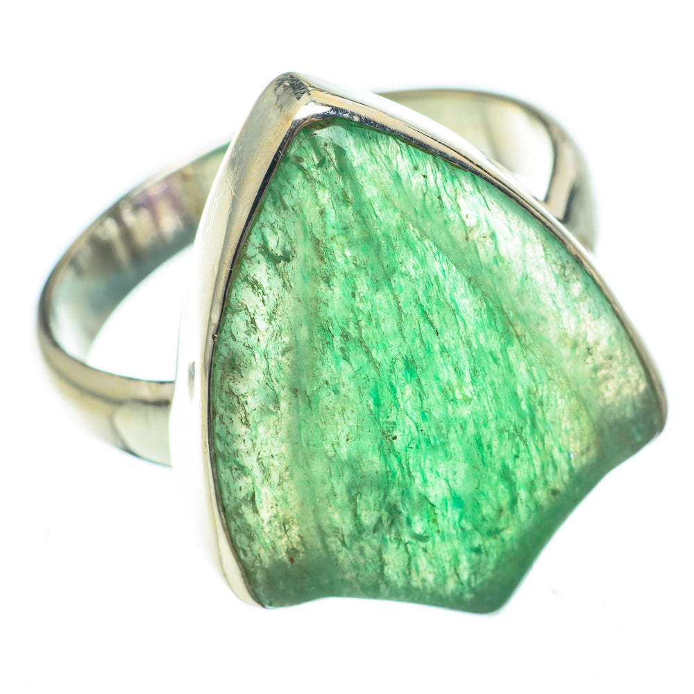 Green Aventurine Rings handcrafted by Anasilvercos - RING60546