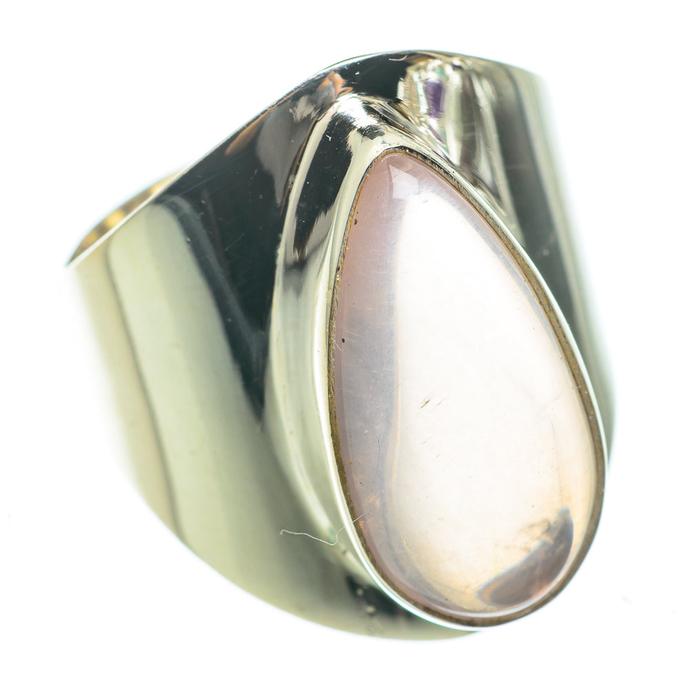 Rose Quartz Rings handcrafted by Anasilvercos - RING60550