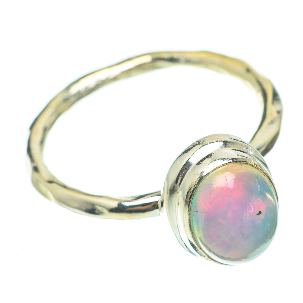 Ethiopian Opal Rings handcrafted by Anasilvercos - RING60561
