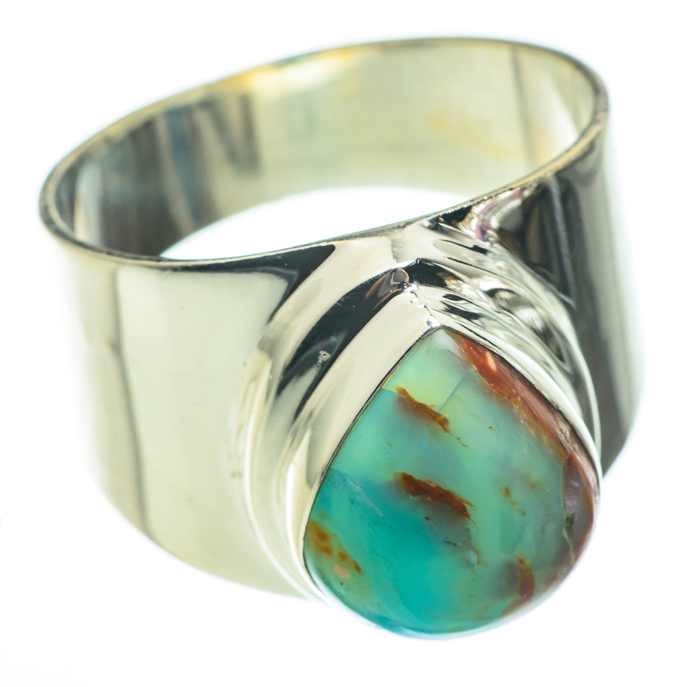 Peruvian Opal Rings handcrafted by Anasilvercos - RING60564