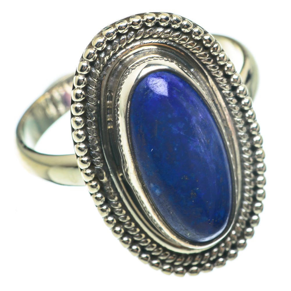 Lapis Lazuli Rings handcrafted by Anasilvercos - RING60565