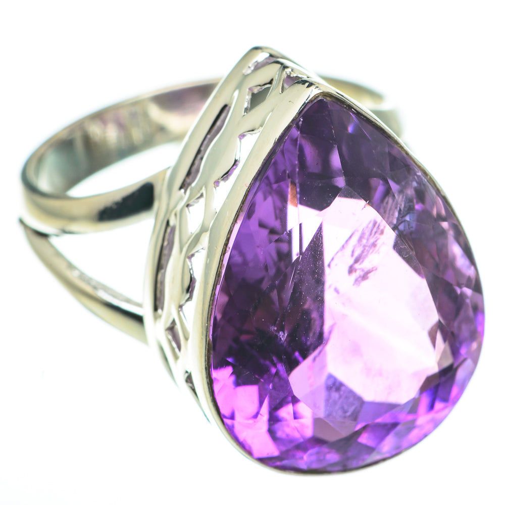 Amethyst Rings handcrafted by Anasilvercos - RING60576