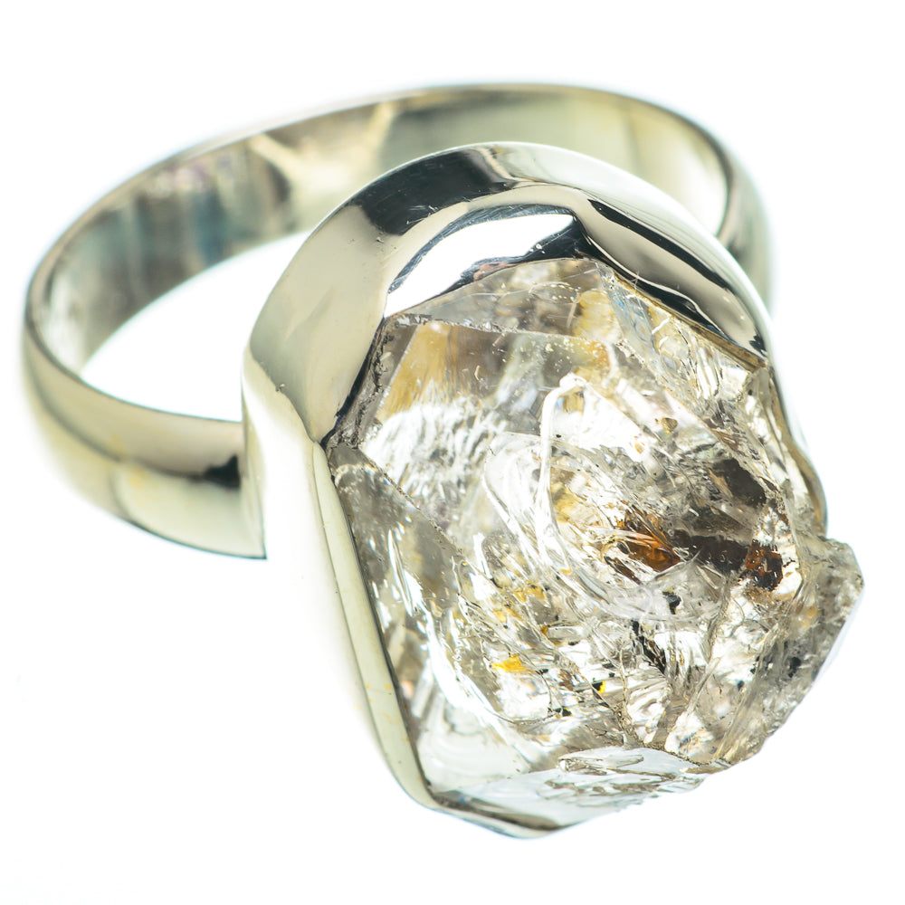 Herkimer Diamond Rings handcrafted by Anasilvercos - RING60580