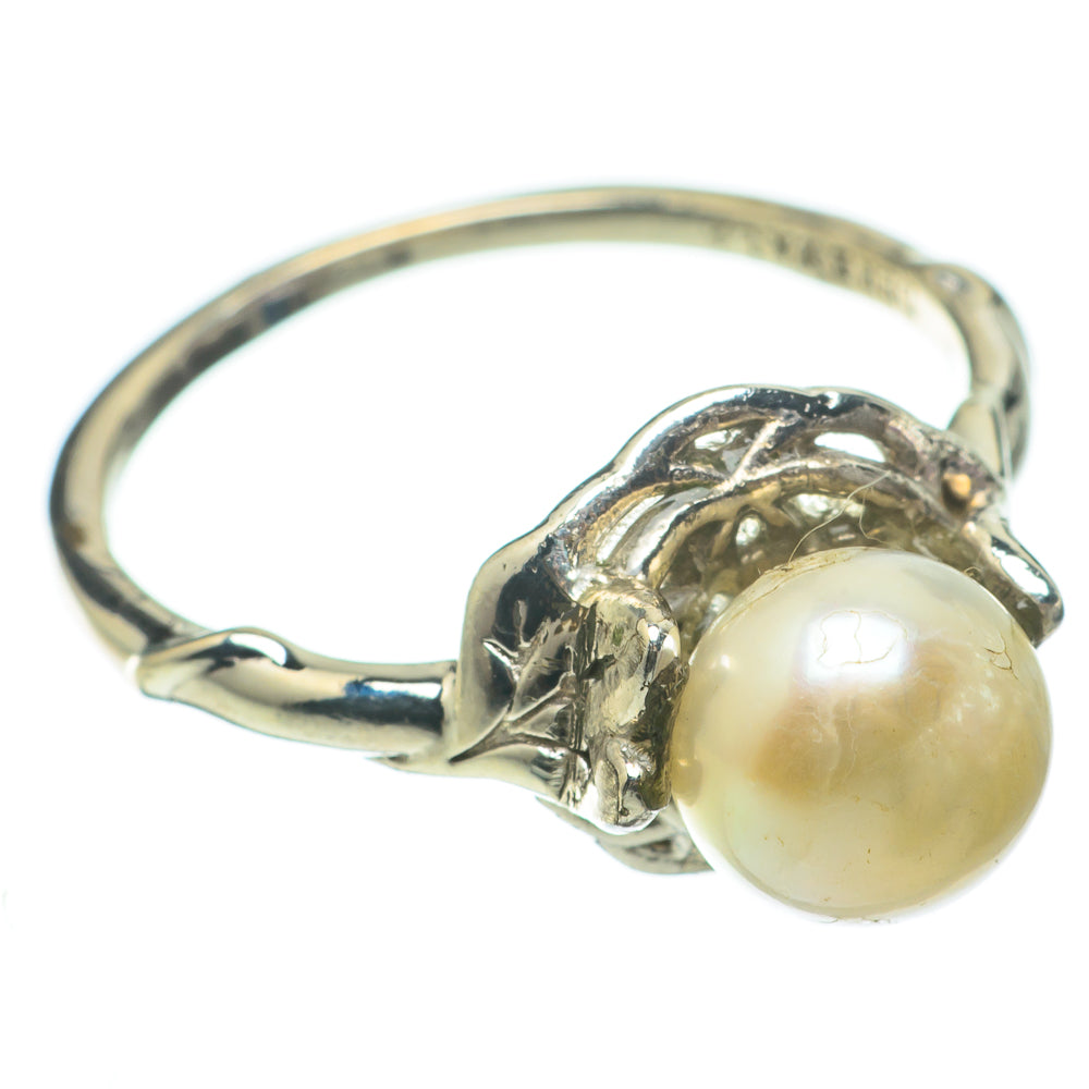 Cultured Pearl Rings handcrafted by Anasilvercos - RING60581