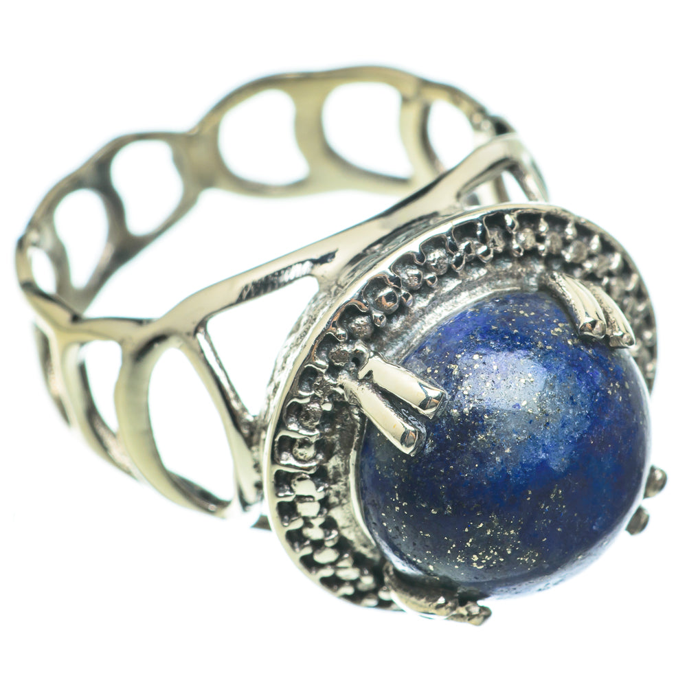 Lapis Lazuli Rings handcrafted by Anasilvercos - RING60583