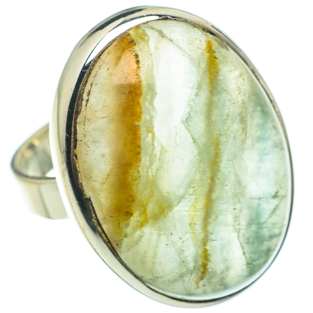 Green Fluorite Rings handcrafted by Anasilvercos - RING60586