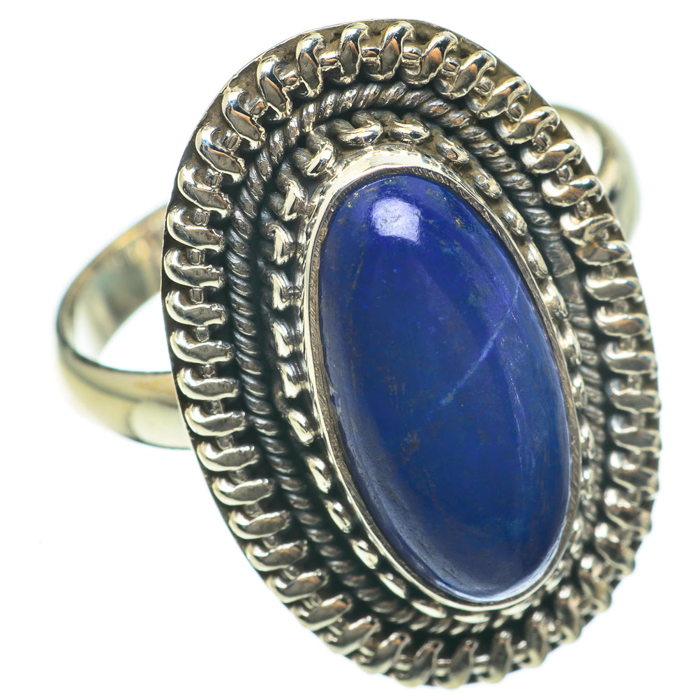 Lapis Lazuli Rings handcrafted by Anasilvercos - RING60587