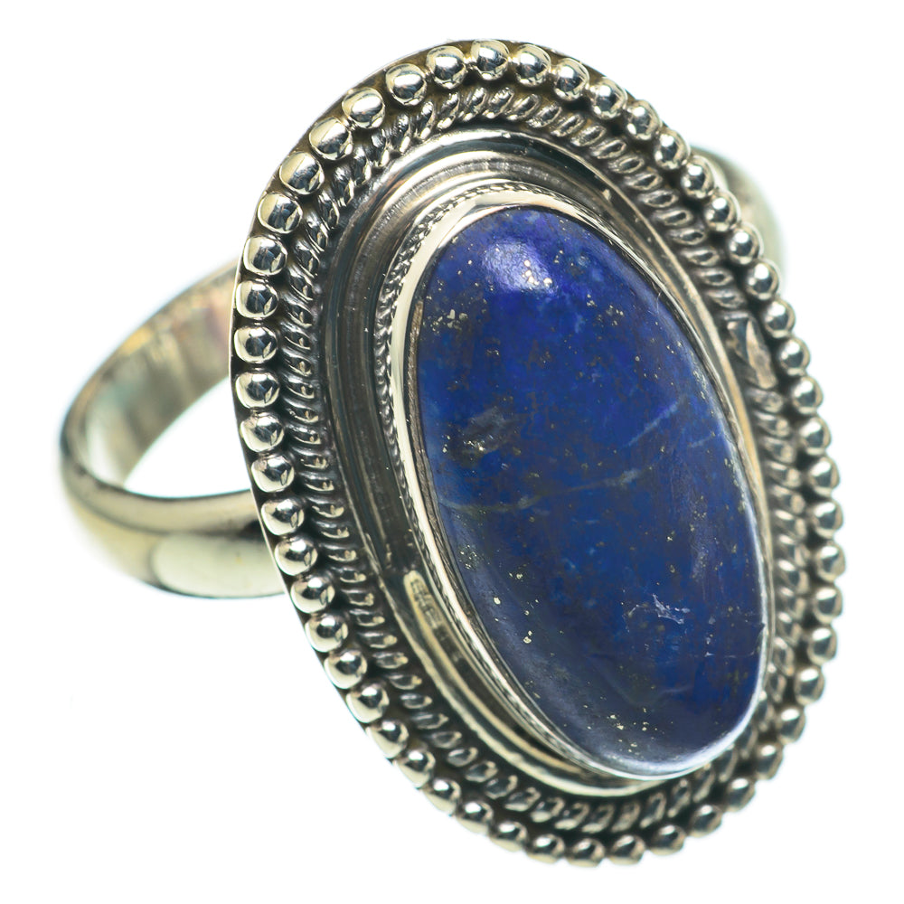 Lapis Lazuli Rings handcrafted by Anasilvercos - RING60601