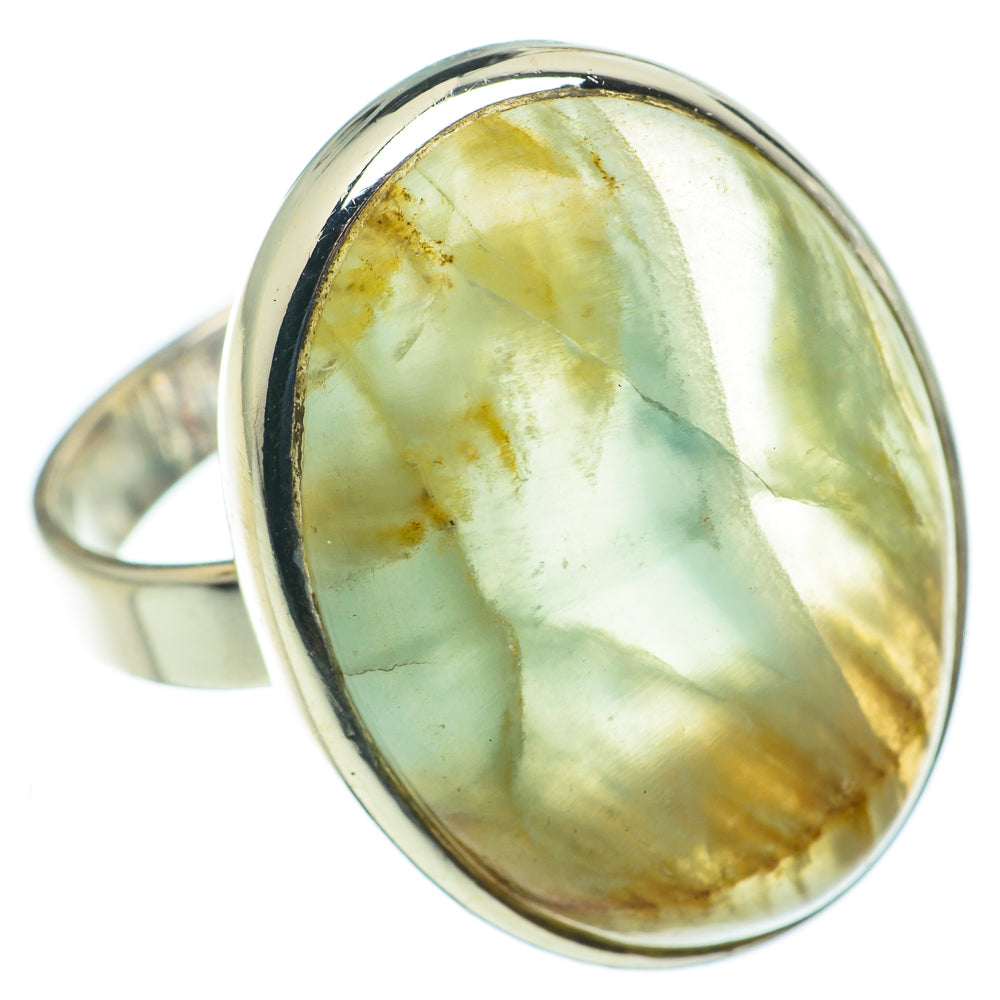 Green Fluorite Rings handcrafted by Anasilvercos - RING60603