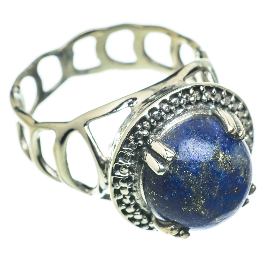 Lapis Lazuli Rings handcrafted by Anasilvercos - RING60605