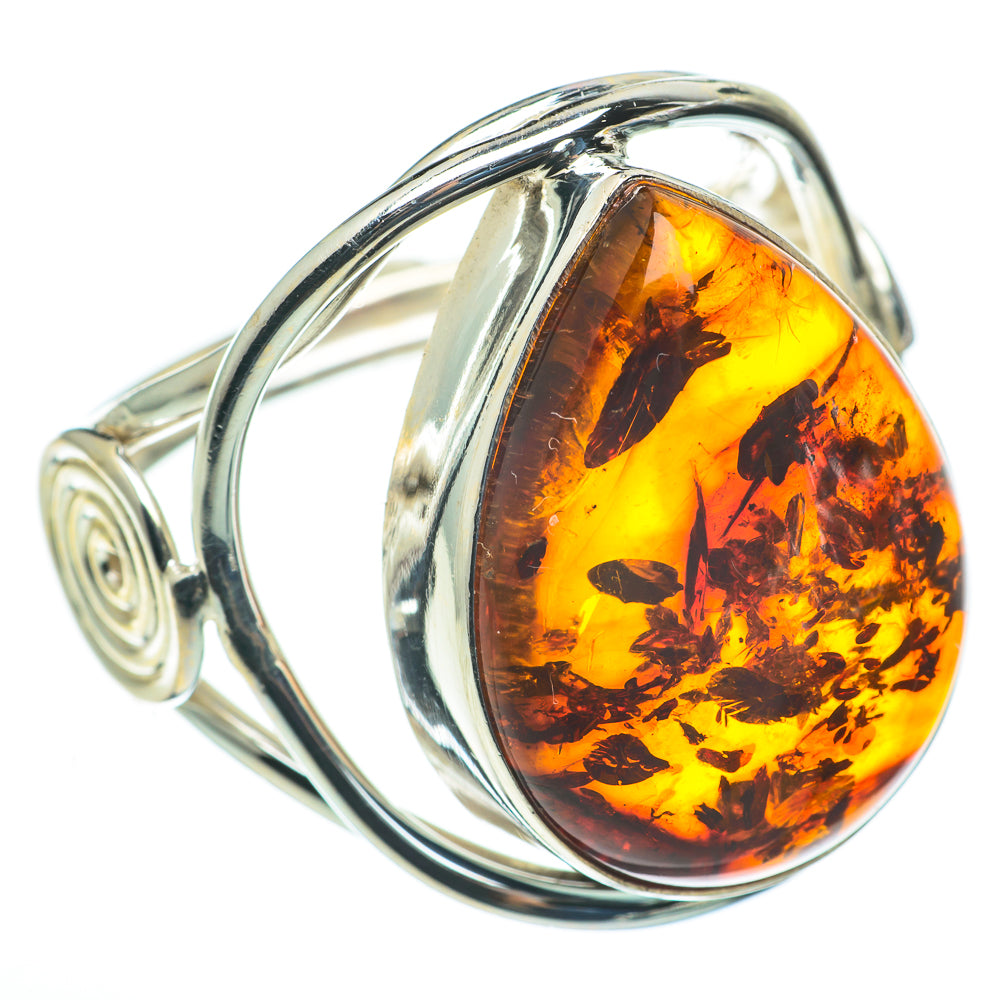 Baltic Amber Rings handcrafted by Anasilvercos - RING60613