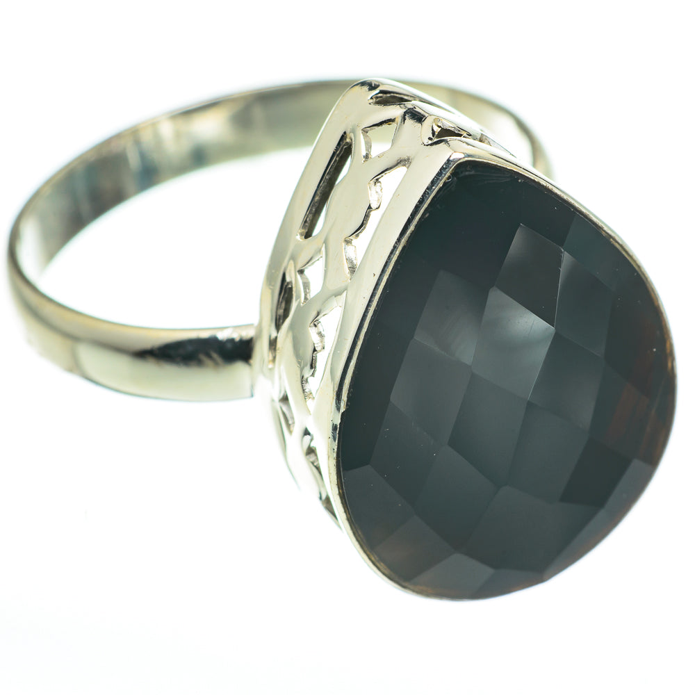 Black Onyx Rings handcrafted by Anasilvercos - RING60617