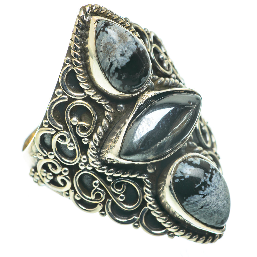 Hematite Rings handcrafted by Anasilvercos - RING60626