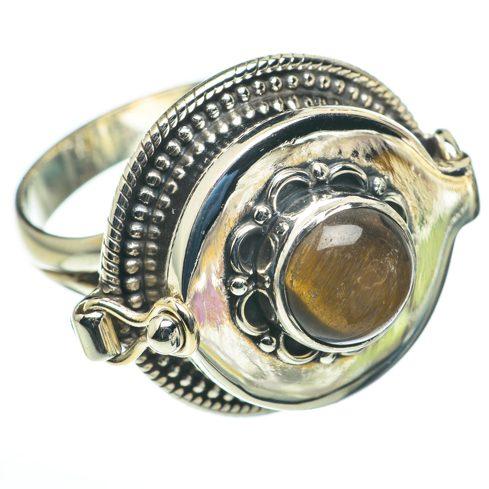 Tiger Eye Rings handcrafted by Anasilvercos - RING60638