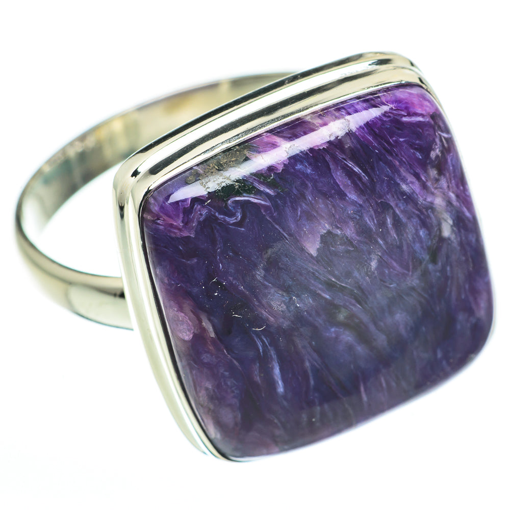 Charoite Rings handcrafted by Anasilvercos - RING60641