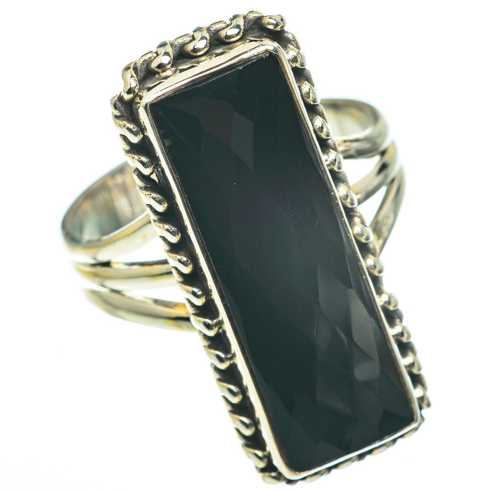 Black Onyx Rings handcrafted by Anasilvercos - RING60645