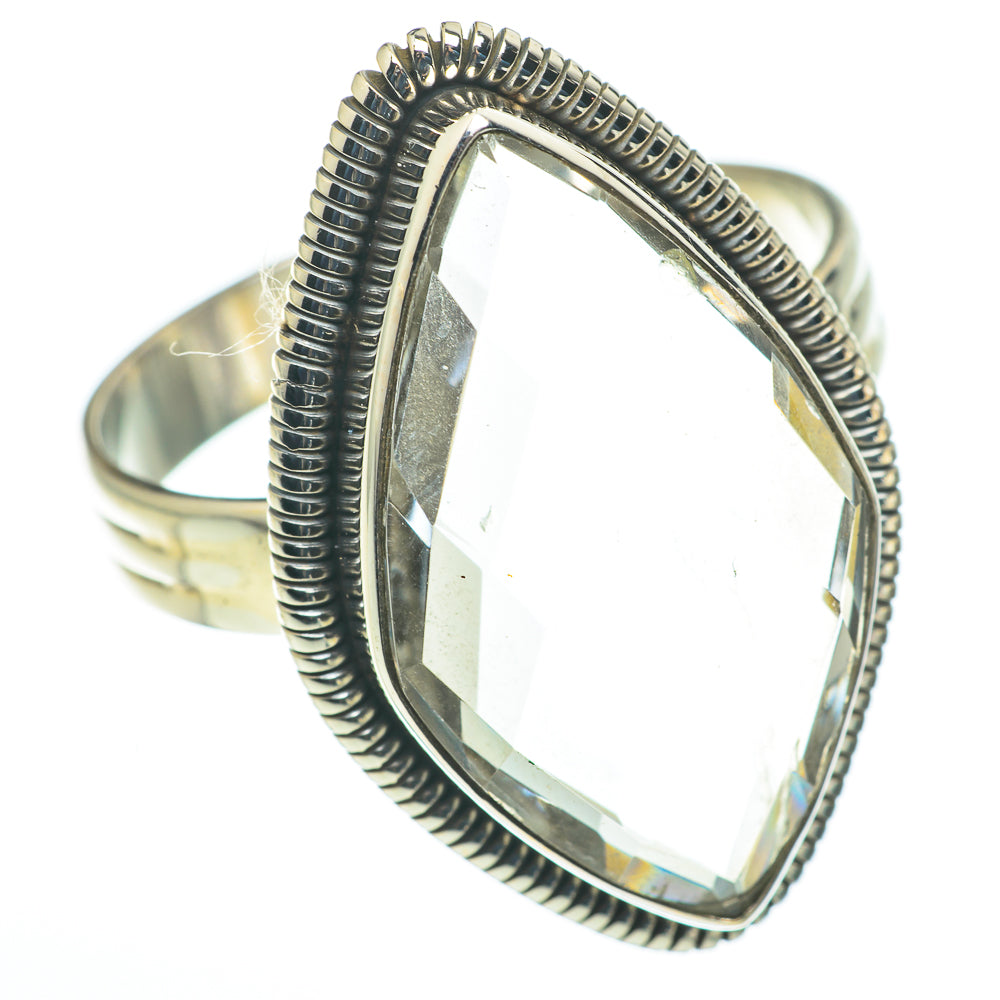 White Quartz Rings handcrafted by Anasilvercos - RING60647