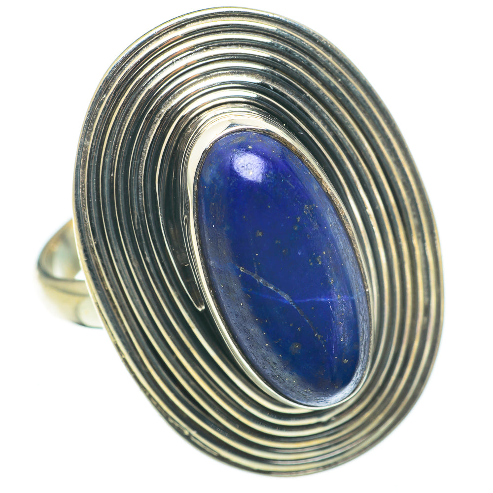 Lapis Lazuli Rings handcrafted by Anasilvercos - RING60659