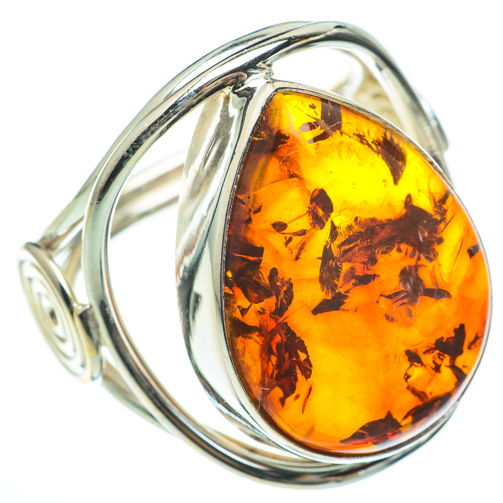 Baltic Amber Rings handcrafted by Anasilvercos - RING60667
