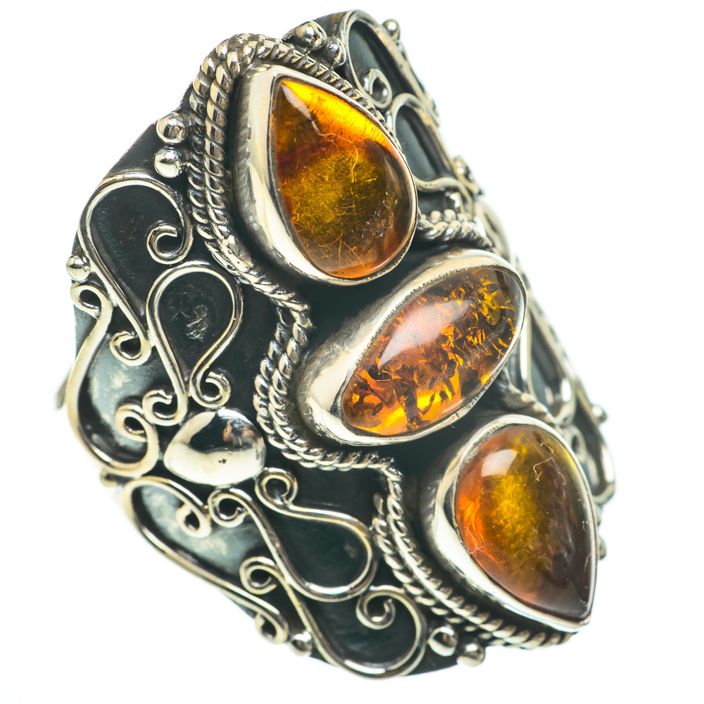 Amber Rings handcrafted by Anasilvercos - RING60668