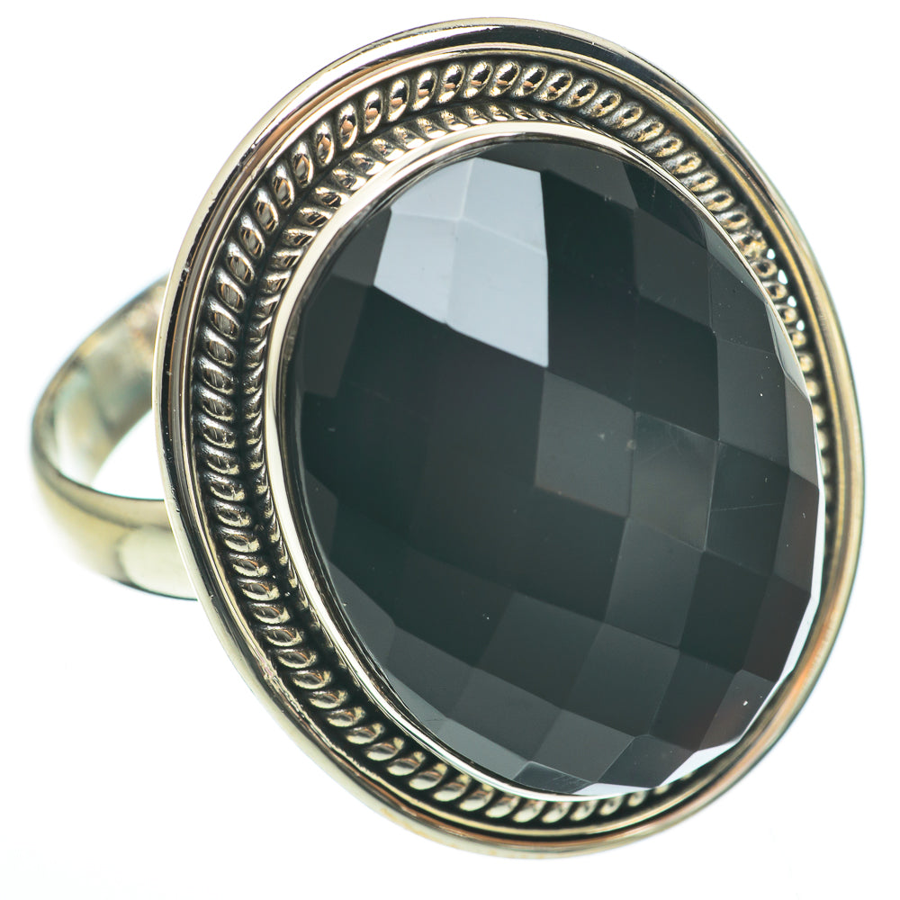 Black Onyx Rings handcrafted by Anasilvercos - RING60675