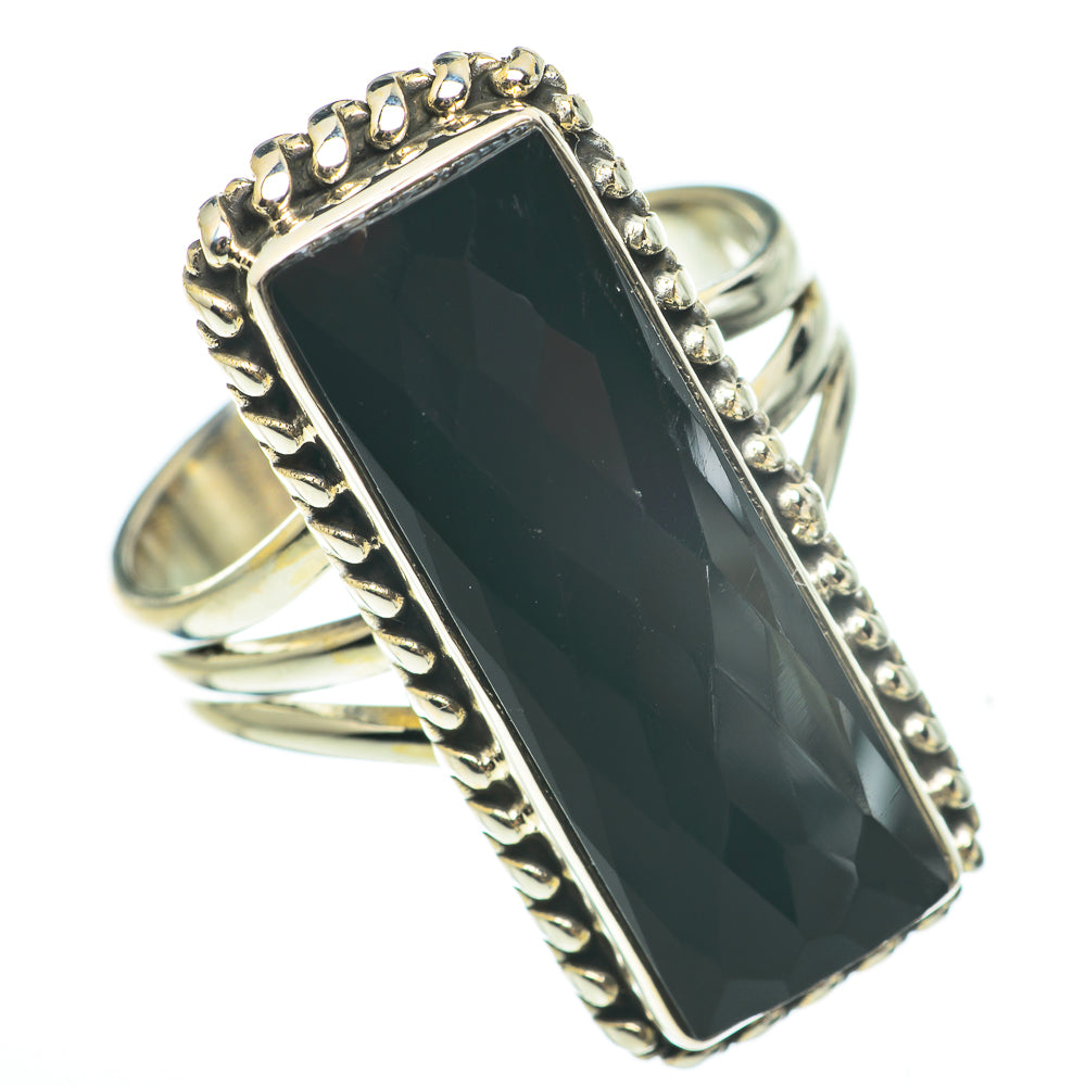 Black Onyx Rings handcrafted by Anasilvercos - RING60676