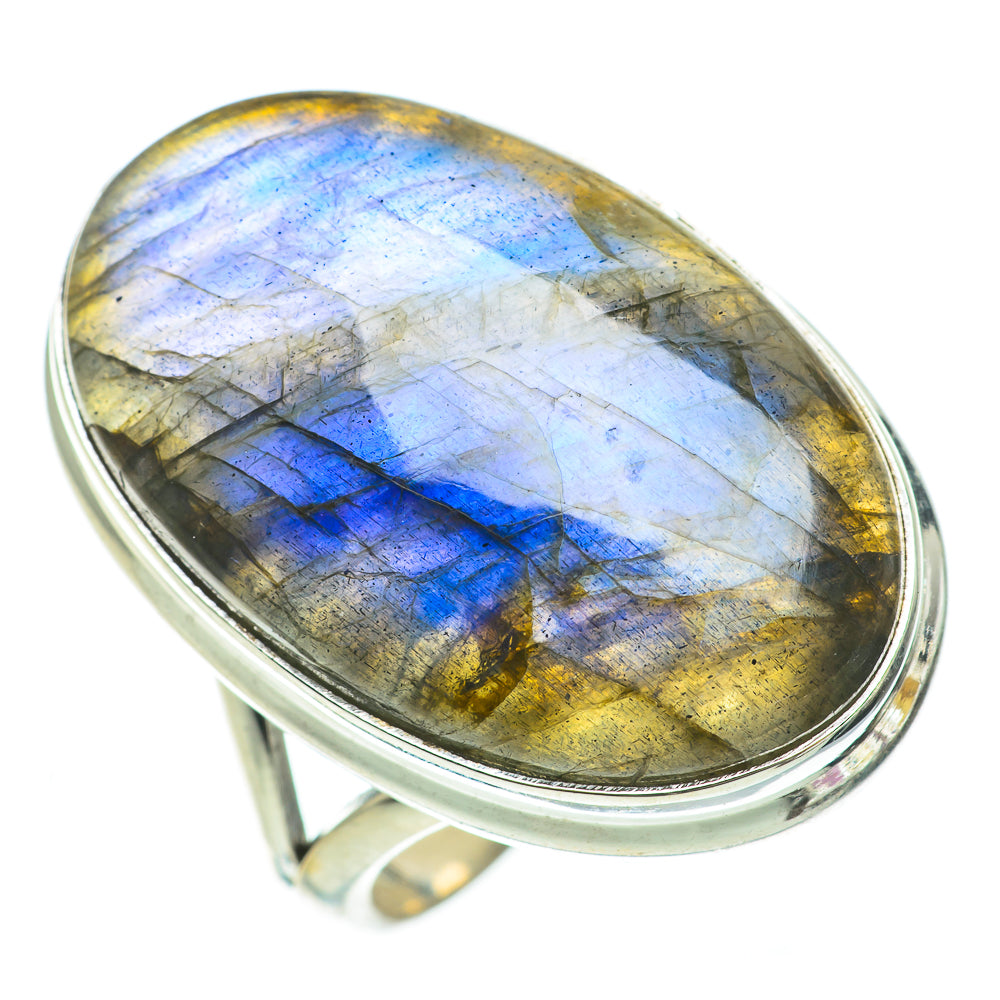 Labradorite Rings handcrafted by Anasilvercos - RING60693