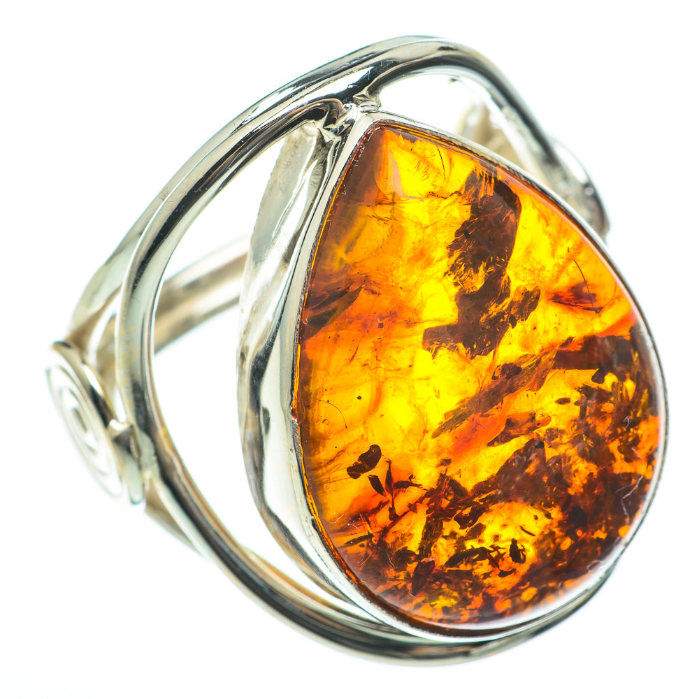 Baltic Amber Rings handcrafted by Anasilvercos - RING60696