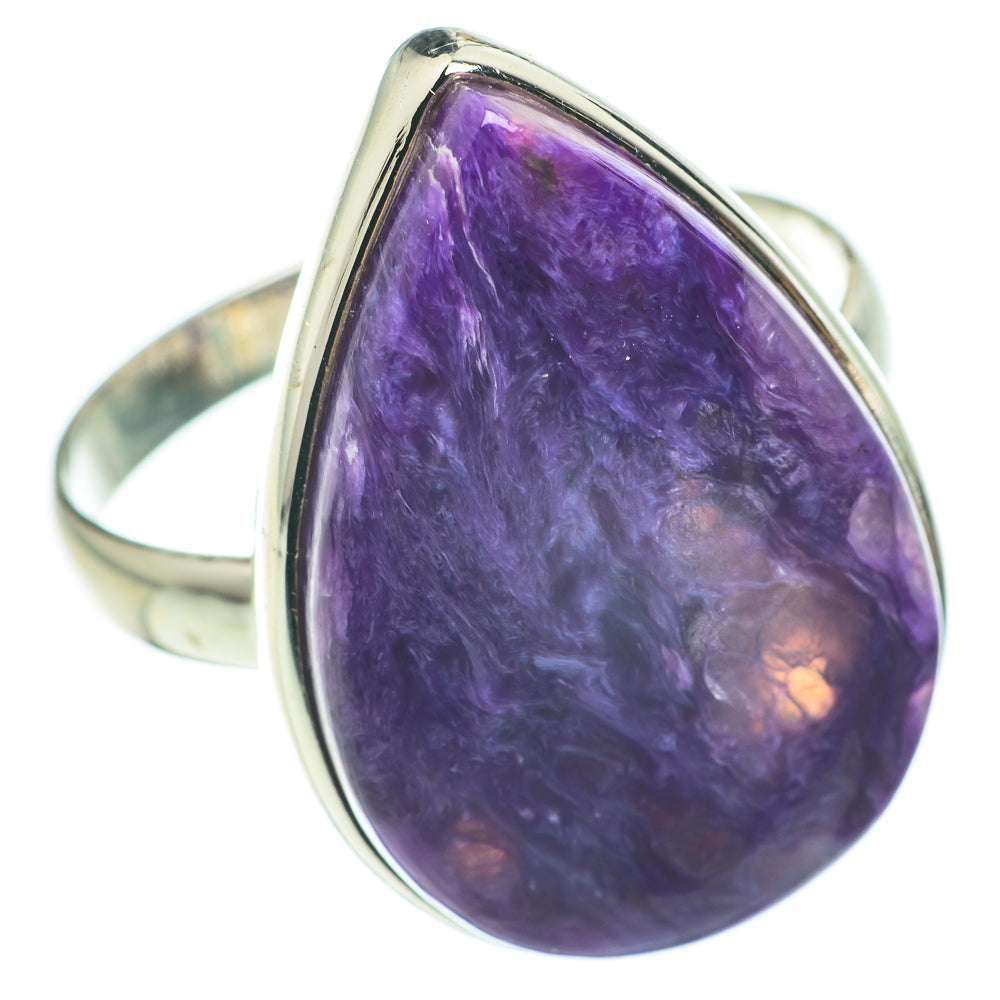 Charoite Rings handcrafted by Anasilvercos - RING60700