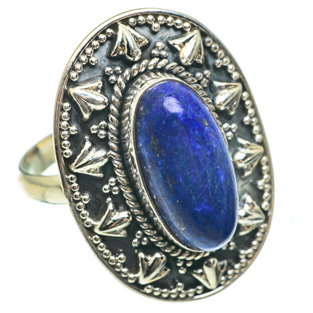 Lapis Lazuli Rings handcrafted by Anasilvercos - RING60718
