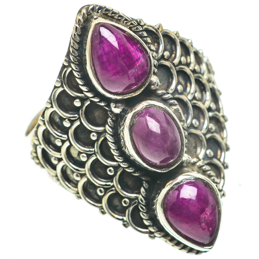Pink Tourmaline Rings handcrafted by Anasilvercos - RING60725