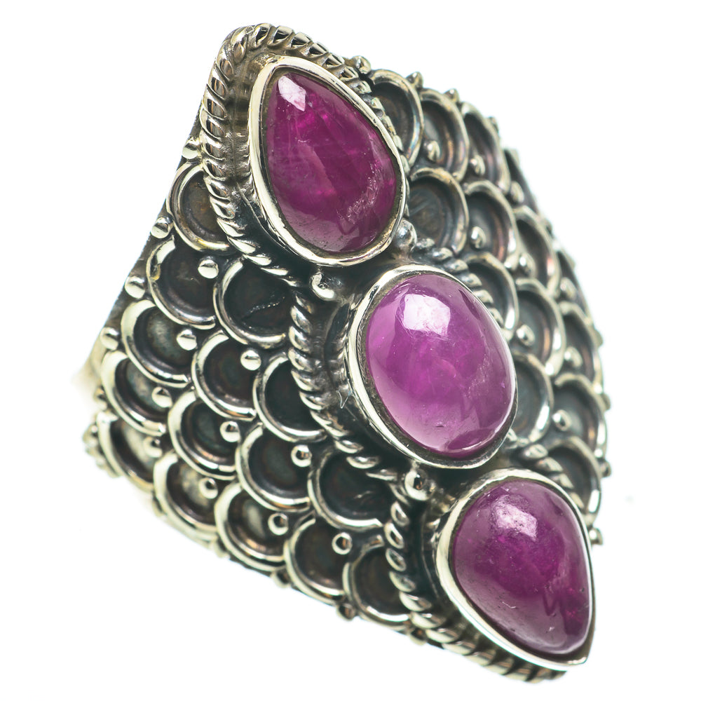 Pink Tourmaline Rings handcrafted by Anasilvercos - RING60747