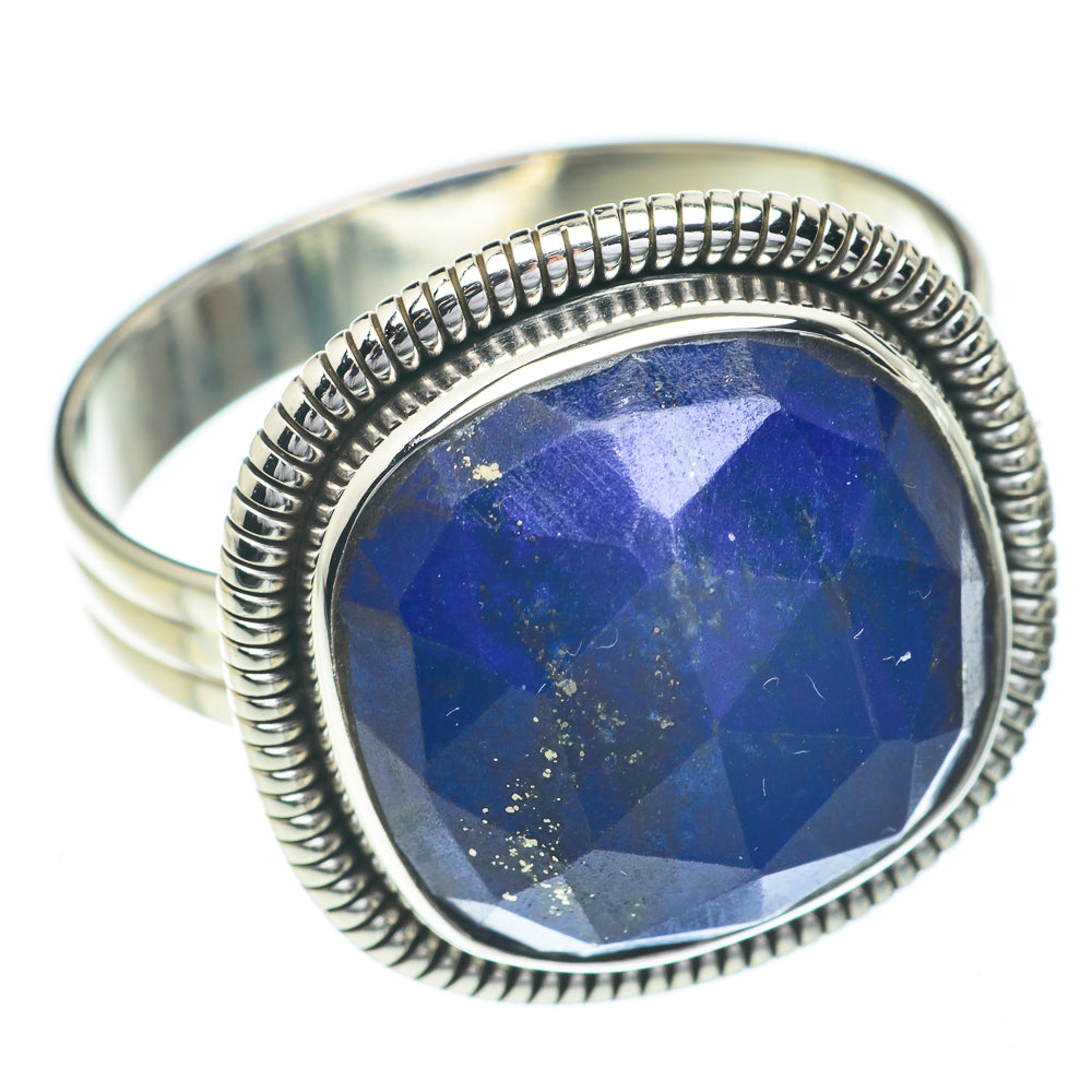 Lapis Lazuli Rings handcrafted by Anasilvercos - RING60754