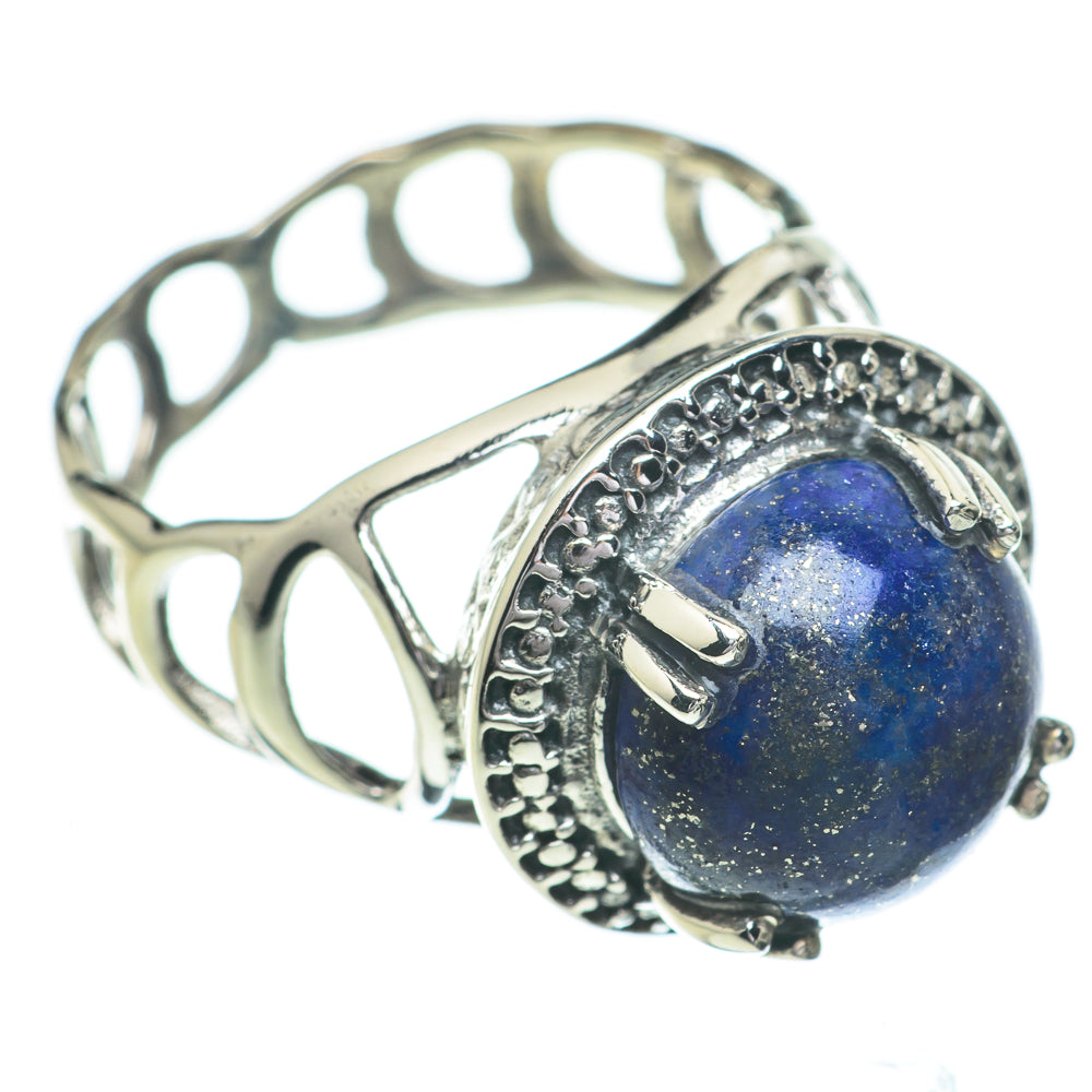 Lapis Lazuli Rings handcrafted by Anasilvercos - RING60755