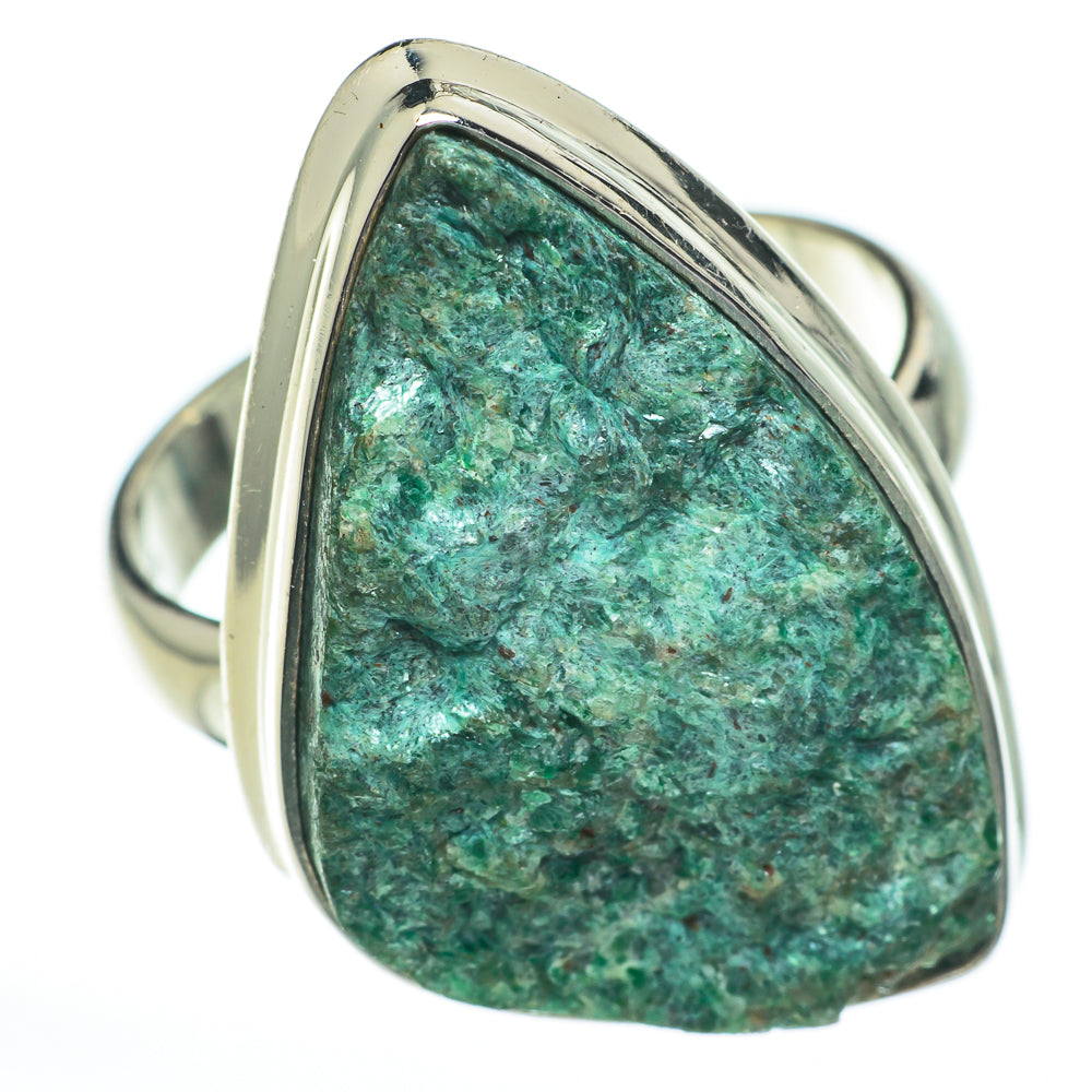 Green Fuchsite Rings handcrafted by Anasilvercos - RING60759