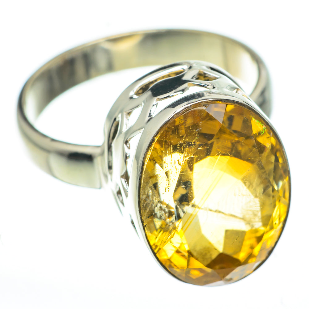 Citrine Rings handcrafted by Anasilvercos - RING60762