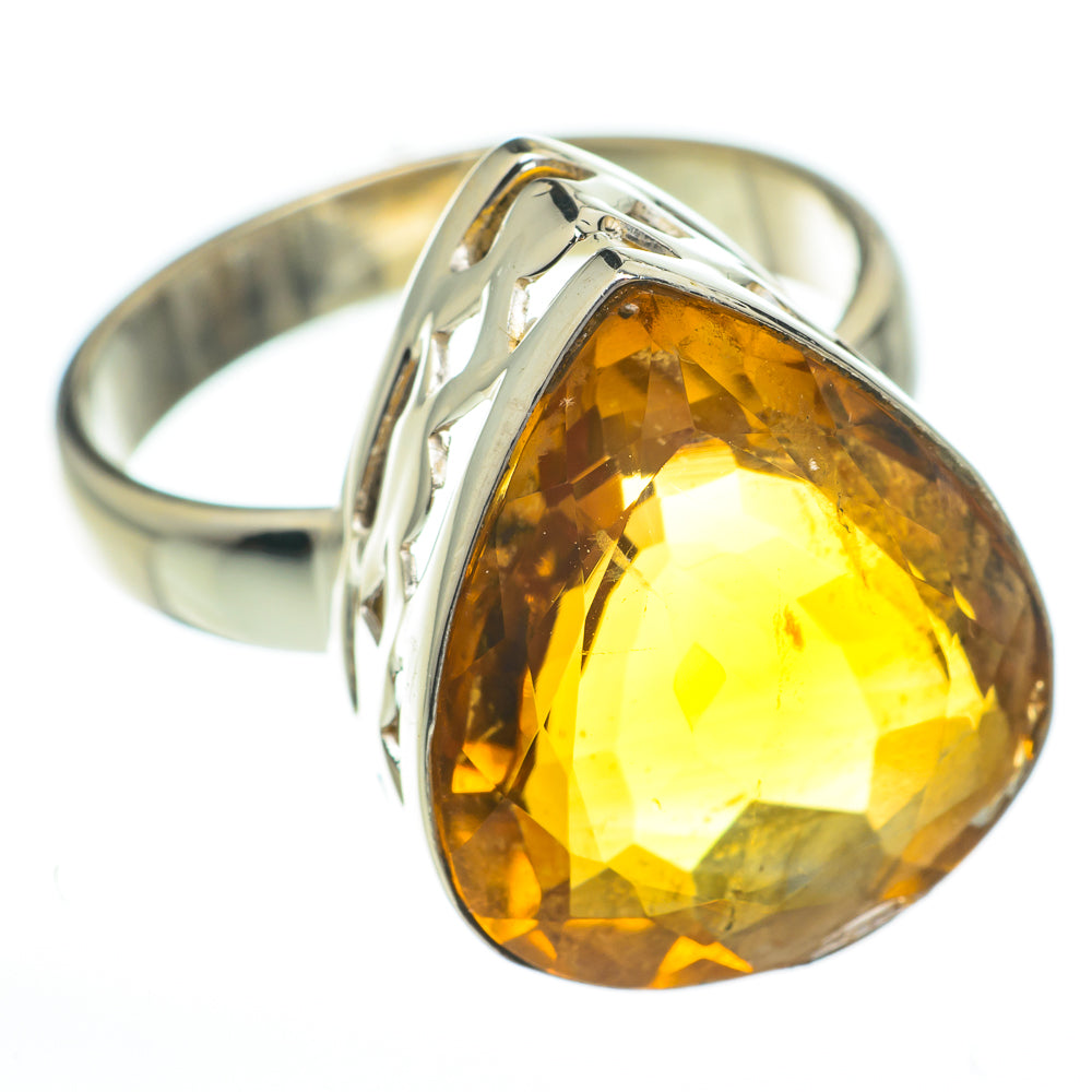 Citrine Rings handcrafted by Anasilvercos - RING60763