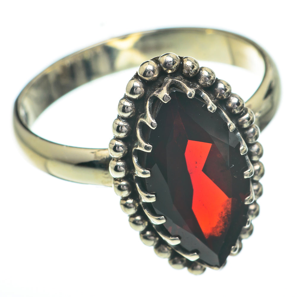 Garnet Rings handcrafted by Anasilvercos - RING60766