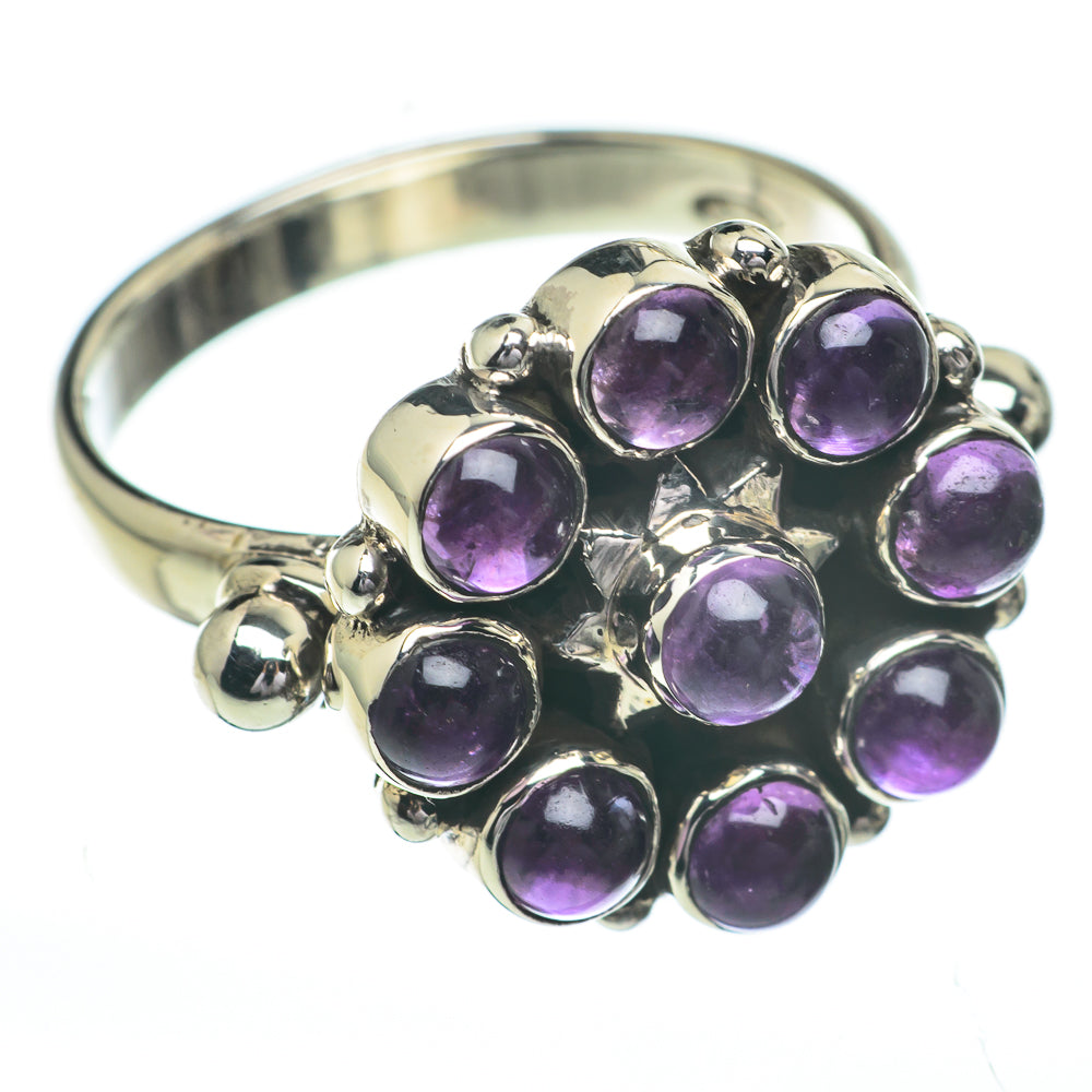 Amethyst Rings handcrafted by Anasilvercos - RING60772