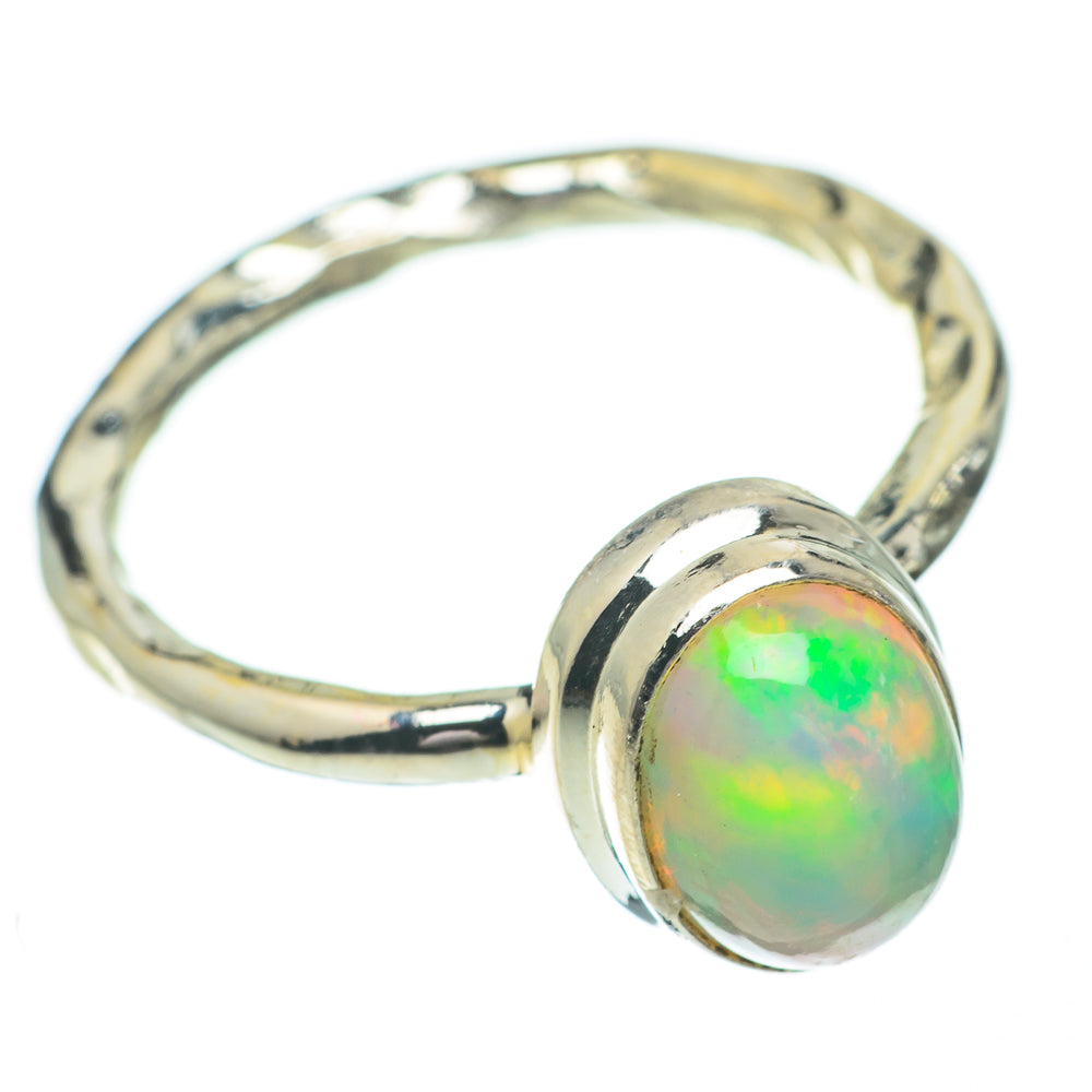 Ethiopian Opal Rings handcrafted by Anasilvercos - RING60781