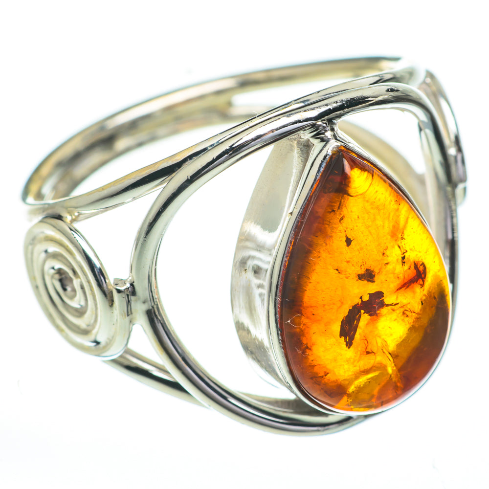 Baltic Amber Rings handcrafted by Anasilvercos - RING60796
