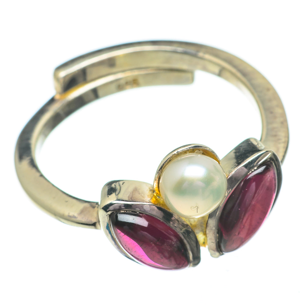 Garnet Rings handcrafted by Anasilvercos - RING60800
