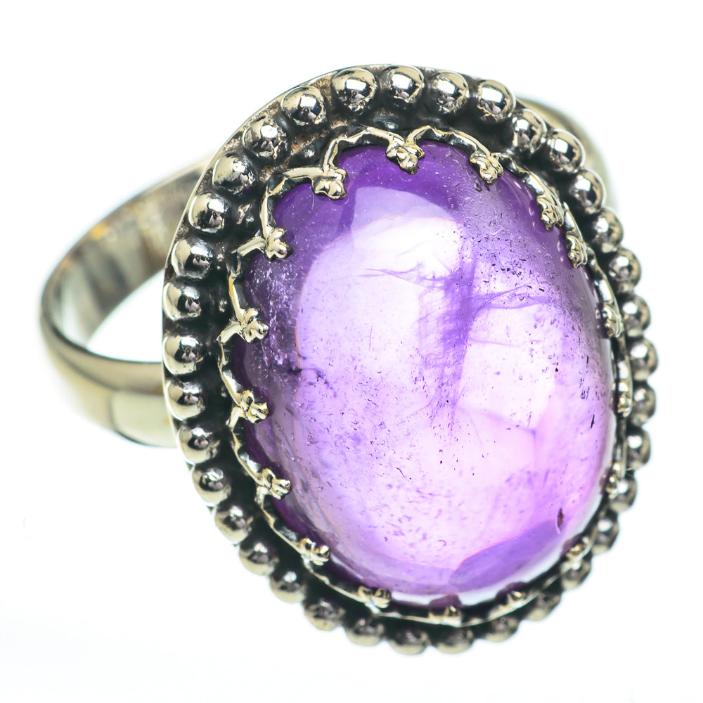 Amethyst Rings handcrafted by Anasilvercos - RING60804