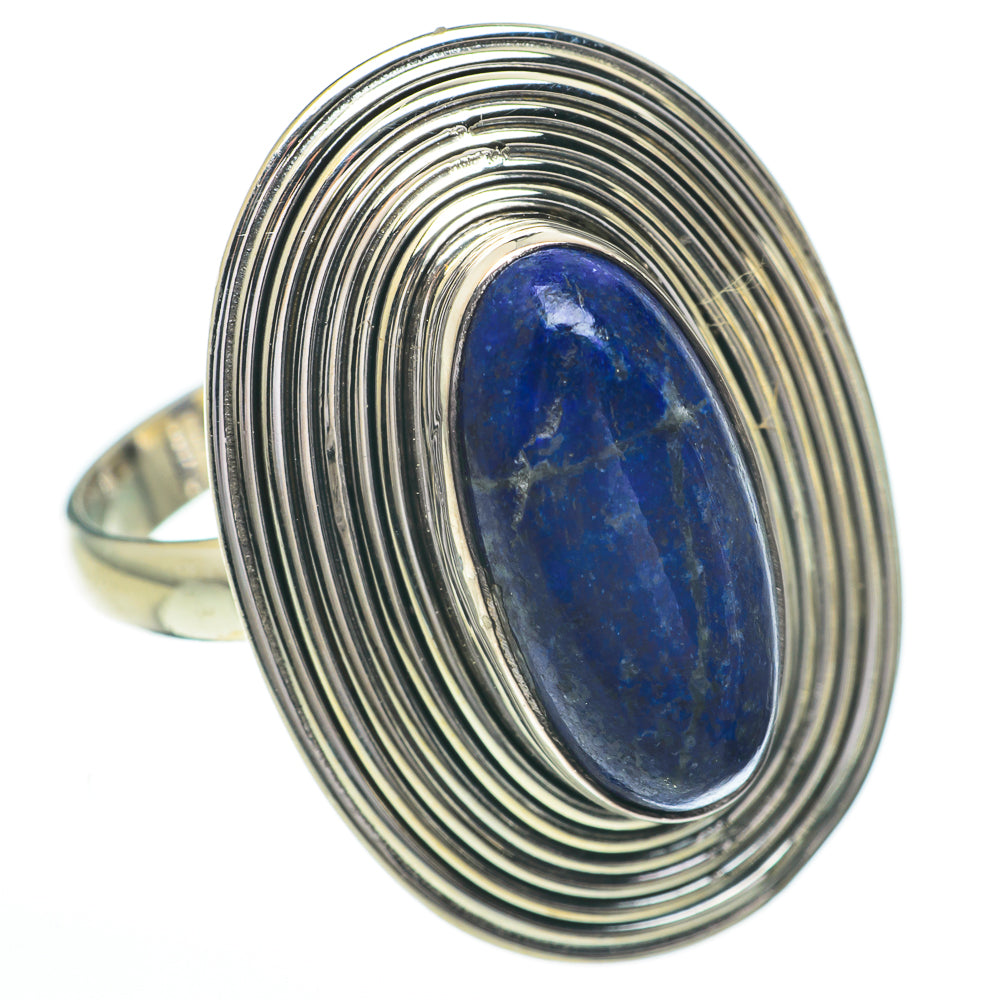 Lapis Lazuli Rings handcrafted by Anasilvercos - RING60816